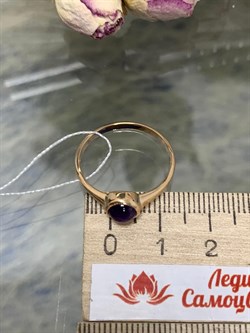 *Кольцо р.19 Аметист цв Красное арт. 1310500-846 вес 2,03 г - фото 133927 *Кольцо р.19 Аметист цв Красное арт. 1310500-846 вес 2,03 г - фото 133927