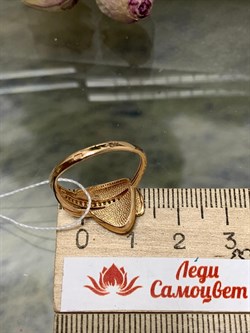 *Кольцо р.17 Белый Фианит цв Красное 20-02-0001-26380-116 Вес 2,67 г - фото 134246 *Кольцо р.17 Белый Фианит цв Красное 20-02-0001-26380-116 Вес 2,67 г - фото 134246