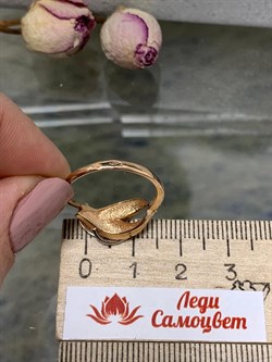 *Кольцо р.17,5 Белый Фианит цв Красное 20-02-0001-26381-998 Вес 2,22 г - фото 134278 *Кольцо р.17,5 Белый Фианит цв Красное 20-02-0001-26381-998 Вес 2,22 г - фото 134278