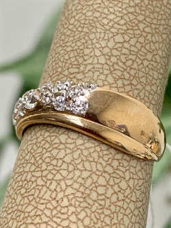 *Кольцо р.18,5 Белый Фианит цв Красное 20-02-000S-26230-855 Вес 2,65 г - фото 134316 *Кольцо р.18,5 Белый Фианит цв Красное 20-02-000S-26230-855 Вес 2,65 г - фото 134316