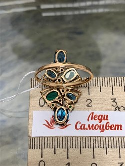 *Кольцо р.20 Орхидея Малахит Топаз Лондон цв Красное арт. 1643890-426 вес 5,83 г - фото 134535 *Кольцо р.20 Орхидея Малахит Топаз Лондон цв Красное арт. 1643890-426 вес 5,83 г - фото 134535