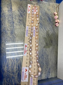 *Ожерелье р.55 Розовый Жемчуг Микс д.7,5-10 цв Красное арт. 851004380002.055-649 - фото 134594 *Ожерелье р.55 Розовый Жемчуг Микс д.7,5-10 цв Красное арт. 851004380002.055-649 - фото 134594