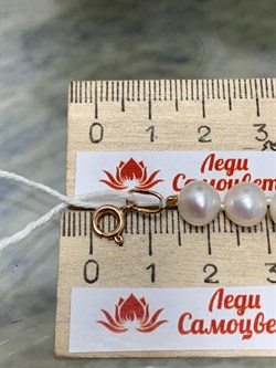 *Браслет р.18 Белый Жемчуг д.8-8,5 цв Красное арт. 550800480032.180-488 - фото 134685 *Браслет р.18 Белый Жемчуг д.8-8,5 цв Красное арт. 550800480032.180-488 - фото 134685