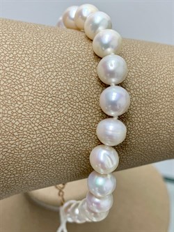 *Браслет р.18 Белый Жемчуг д.8-8,5 цв Красное арт. 550800480032.180-488 - фото 134689 *Браслет р.18 Белый Жемчуг д.8-8,5 цв Красное арт. 550800480032.180-488 - фото 134689