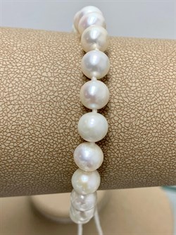 *Браслет р.17 Белый Жемчуг д.8-8,5 цв Красное арт. 550800430002.170-297 - фото 134696 *Браслет р.17 Белый Жемчуг д.8-8,5 цв Красное арт. 550800430002.170-297 - фото 134696