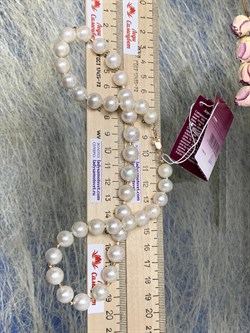 *Ожерелье р.45 Белый Жемчуг д.9,5-10,5 цв Красное арт. 851000480259.045-256 - фото 134704 *Ожерелье р.45 Белый Жемчуг д.9,5-10,5 цв Красное арт. 851000480259.045-256 - фото 134704