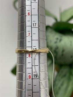 *Кольцо р.18 Изумруд цв Лимонное арт. 1830815-800 вес 1,98 г - фото 135874