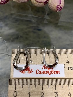 *Серьги Турмалин Микс арт. С1201Ю/Ag-607/6-811 вес 2,44 г - фото 136952 *Серьги Турмалин Микс арт. С1201Ю/Ag-607/6-811 вес 2,44 г - фото 136952