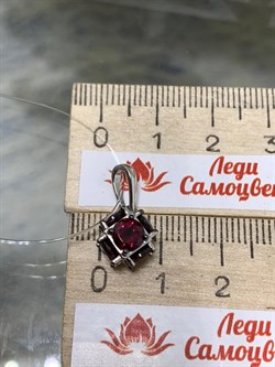 *Подвеска Родолит Мозамбик арт. П1025Ю/Ag-607/9-987 вес 1,88 г - фото 137126 *Подвеска Родолит Мозамбик арт. П1025Ю/Ag-607/9-987 вес 1,88 г - фото 137126