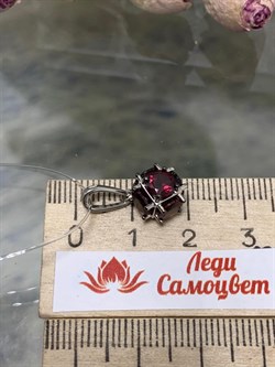 *Подвеска Родолит Мозамбик арт. П1025Ю/Ag-607/9-987 вес 1,88 г - фото 137127 *Подвеска Родолит Мозамбик арт. П1025Ю/Ag-607/9-987 вес 1,88 г - фото 137127