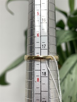 *Кольцо р.17,5 Рубин цв Лимонное арт. 1840815-789 вес 1,86 г - фото 137196