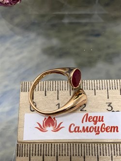 *Кольцо р.16,5 Микс Рубин Сапфир цв Красное арт. 1-106-569-55-292 вес 3,65 г - фото 137362 *Кольцо р.16,5 Микс Рубин Сапфир цв Красное арт. 1-106-569-55-292 вес 3,65 г - фото 137362