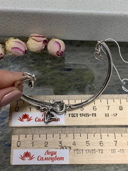 *Браслет р.18,5 Котейкин арт. 1602Бр-765 вес 16,4 г - фото 137443 *Браслет р.18,5 Котейкин арт. 1602Бр-765 вес 16,4 г - фото 137443