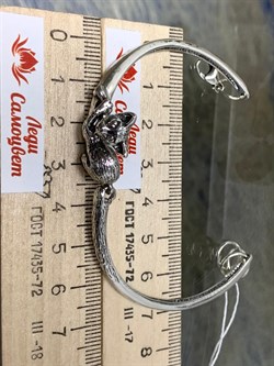 *Браслет р.18,5 Котейкин арт. 1602Бр-765 вес 16,4 г - фото 137444 *Браслет р.18,5 Котейкин арт. 1602Бр-765 вес 16,4 г - фото 137444