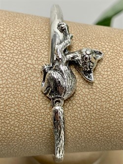 *Браслет р.18,5 Котейкин арт. 1602Бр-765 вес 16,4 г - фото 137447 *Браслет р.18,5 Котейкин арт. 1602Бр-765 вес 16,4 г - фото 137447