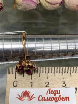 *Кольцо р.17,5 Цветок Родолит Мозамбик цв Красное арт. 01-0001-00-210-1110-46-844 вес 3,55 г - фото 138134 *Кольцо р.17,5 Цветок Родолит Мозамбик цв Красное арт. 01-0001-00-210-1110-46-844 вес 3,55 г - фото 138134