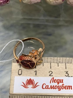 *Кольцо р.18,5 Гранат Родолит цв Красное арт. 01-5465-00-204-1110-57-762 вес 3,6 г - фото 138170 *Кольцо р.18,5 Гранат Родолит цв Красное арт. 01-5465-00-204-1110-57-762 вес 3,6 г - фото 138170