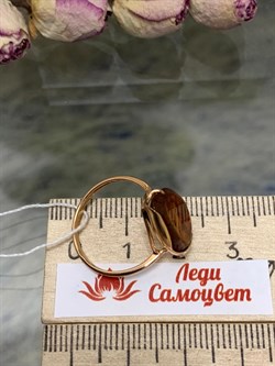 *Кольцо р.17 Капля Янтарь цв Красное арт. 01-4817-00-271-1110-46-956 вес 1,74 г - фото 139247 *Кольцо р.17 Капля Янтарь цв Красное арт. 01-4817-00-271-1110-46-956 вес 1,74 г - фото 139247