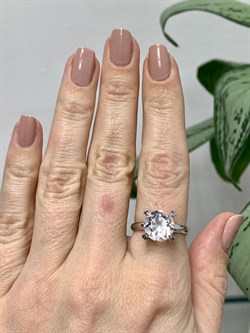 *Кольцо р.19 Горный Хрусталь арт. 01-1840/00ГХ-00-456 вес 3,49 г - фото 141702 *Кольцо р.19 Горный Хрусталь арт. 01-1840/00ГХ-00-456 вес 3,49 г - фото 141702