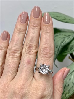 *Кольцо р.18 Горный Хрусталь арт. 01-1840/00ГХ-00-435 вес 3,35 г - фото 141707 *Кольцо р.18 Горный Хрусталь арт. 01-1840/00ГХ-00-435 вес 3,35 г - фото 141707