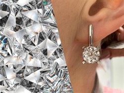 *Серьги Горный Хрусталь арт. 02-1840/00ГХ-00-074 вес 5,54 г - фото 141735 *Серьги Горный Хрусталь арт. 02-1840/00ГХ-00-074 вес 5,54 г - фото 141735