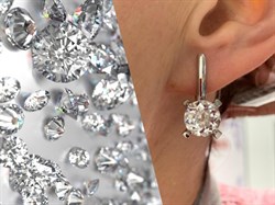 *Серьги Горный Хрусталь арт. 02-1840/00ГХ-00-074 вес 5,54 г - фото 141736 *Серьги Горный Хрусталь арт. 02-1840/00ГХ-00-074 вес 5,54 г - фото 141736