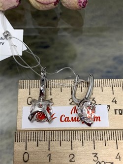 *Серьги Горный Хрусталь арт. 02-1840/00ГХ-00-074 вес 5,54 г - фото 141743 *Серьги Горный Хрусталь арт. 02-1840/00ГХ-00-074 вес 5,54 г - фото 141743