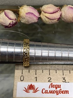 *Кольцо р.22 Триглав цв Лимонное арт. 1000057-579 (вес 3,35 г) - фото 142030 *Кольцо р.22 Триглав цв Лимонное арт. 1000057-579 (вес 3,35 г) - фото 142030