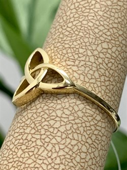 *Кольцо р.19 Триглав  цв Лимонное арт. 1000433-895 (вес 1,45 г) - фото 142169 *Кольцо р.19 Триглав  цв Лимонное арт. 1000433-895 (вес 1,45 г) - фото 142169