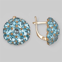 *Серьги Топаз цв Красное арт. 02-3188-00-201-1110-46-419 (вес 5,72 г) - фото 14225 *Серьги Топаз цв Красное арт. 02-3188-00-201-1110-46-419 (вес 5,72 г) - фото 14225