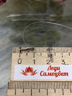 *Пусеты Пусеты Триглав цв Белое арт. 2000805-014 (вес 1,02 г) - фото 142818 *Пусеты Пусеты Триглав цв Белое арт. 2000805-014 (вес 1,02 г) - фото 142818