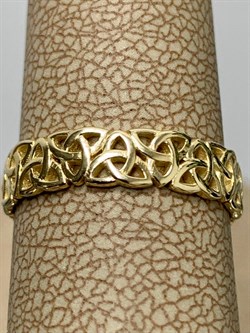 *Кольцо р.16 Триглав цв Лимонное арт. 1000057-024 (вес 2,24 г) - фото 142823