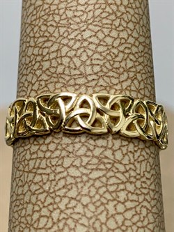 *Кольцо р.16 Триглав цв Лимонное арт. 1000057-024 (вес 2,24 г) - фото 142824