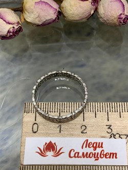 *КОЛЬЦО р.20 Триглав арт. ПК-130-00-4,96-733 (Вес 4,96 г) - фото 146539