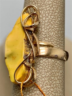 *Кольцо р.17 Янтарь цв Красное арт. 13030102521-391, (Вес 4,23г) - фото 147359 *Кольцо р.17 Янтарь цв Красное арт. 13030102521-391, (Вес 4,23г) - фото 147359