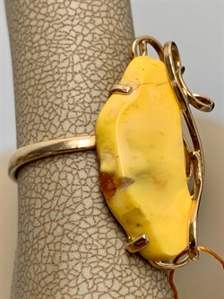 *Кольцо р.17 Янтарь цв Красное арт. 13030102521-391, (Вес 4,23г) - фото 147360 *Кольцо р.17 Янтарь цв Красное арт. 13030102521-391, (Вес 4,23г) - фото 147360