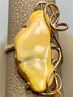 *Кольцо р.17 Янтарь цв Красное арт. 13030102521-391, (Вес 4,23г) - фото 147361 *Кольцо р.17 Янтарь цв Красное арт. 13030102521-391, (Вес 4,23г) - фото 147361