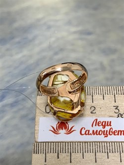 *Кольцо р.17,75 Янтарь цв Красное арт 810000-431 Вес 7 гр - фото 147374 *Кольцо р.17,75 Янтарь цв Красное арт 810000-431 Вес 7 гр - фото 147374