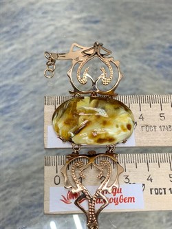 *Браслет р.18 Янтарь цв Красное арт 814000-519 Вес 17,83 - фото 147386 *Браслет р.18 Янтарь цв Красное арт 814000-519 Вес 17,83 - фото 147386