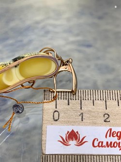 *Серьги Янтарь цв Красное арт. 13020111517-628, (Вес 8,88г) - фото 147445 *Серьги Янтарь цв Красное арт. 13020111517-628, (Вес 8,88г) - фото 147445