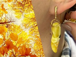 *Серьги Янтарь цв Красное арт. 13020111517-628, (Вес 8,88г) - фото 147450 *Серьги Янтарь цв Красное арт. 13020111517-628, (Вес 8,88г) - фото 147450