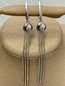 *Серьги Кисточки арт. С-4053-Р-035 Вес 2,99 г - фото 149624 *Серьги Кисточки арт. С-4053-Р-035 Вес 2,99 г - фото 149624