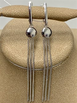 *Серьги Кисточки арт. С-4053-Р-035 Вес 2,99 г - фото 149625 *Серьги Кисточки арт. С-4053-Р-035 Вес 2,99 г - фото 149625