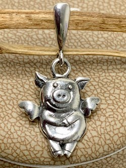 *Подвеска Свинка Пятачок арт. 0517П-506 вес 2,1 г - фото 149878 *Подвеска Свинка Пятачок арт. 0517П-506 вес 2,1 г - фото 149878