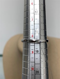 *Кольцо р.18,5 Танзанит цв Белое арт 1-206468-00-31-881 вес 2,05 г - фото 150043