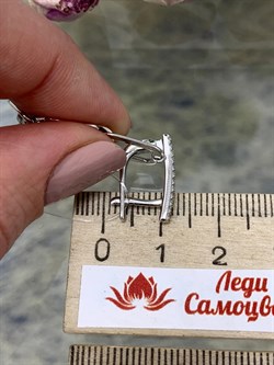 *Серьги Белый Фианит арт. 02-2631/00КЦ-00-868 вес 5,59 г - фото 150449 *Серьги Белый Фианит арт. 02-2631/00КЦ-00-868 вес 5,59 г - фото 150449