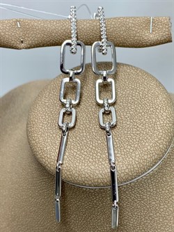 *Серьги Белый Фианит арт. 02-2631/00КЦ-00-868 вес 5,59 г - фото 150457 *Серьги Белый Фианит арт. 02-2631/00КЦ-00-868 вес 5,59 г - фото 150457