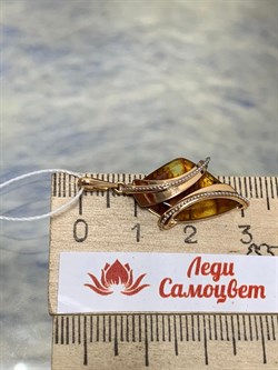 *Подвеска Янтарь цв Красное арт. 03-2824-00-271-1110-46-845 вес 1,91 г - фото 151336 *Подвеска Янтарь цв Красное арт. 03-2824-00-271-1110-46-845 вес 1,91 г - фото 151336