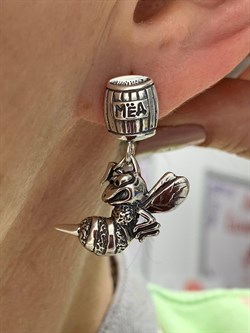 *Серьги Сластёна арт. 1727С-942 вес 9,4 г - фото 152285 *Серьги Сластёна арт. 1727С-942 вес 9,4 г - фото 152285