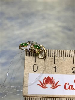 *Подвеска Цаворит цв Лимонное арт. 34138-332-632 (вес 1,21 г) - фото 152844 *Подвеска Цаворит цв Лимонное арт. 34138-332-632 (вес 1,21 г) - фото 152844